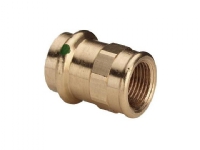 VIEGA Sanpress overgang 1-22 mm af rødgods muffe/nippel, SC-contur