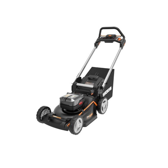 Worx Plæneklipper Selvkørende, 46cm 2 x2 0V 2 x 4.0Ah Plæneklipper
