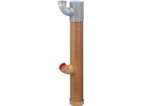 Tagnedløbsbrønd 200-110mm - korrugeret. Wavin PVC