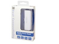 LogiLink PA0085, Grå, Hvid, Mobiltelefon/Smartphone, Tablet, MP3/MP4, GPS, E-bog-læser, Lithium, 2200 mAh, USB, 3,7 V