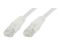 MicroConnect - Netværkskabel - RJ-45 (han) til RJ-45 (han) - 1 m - UTP - CAT 5e - hvid