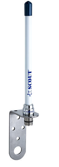 Vhf antenna fiberglass 18cm white