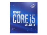 Intel Core i5 10600KF - 4.1 GHz - 6 kerner - 12 tråde - 12 MB cache - LGA1200 Socket - Kasse (uden køler)