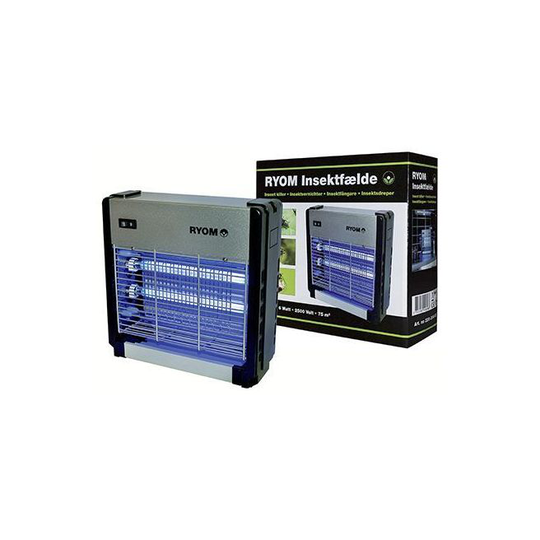 Insektdræber Pl./alu.2x 6w 75 M2 - 228-384-05