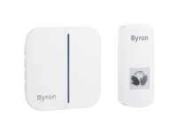 Byron DBY-23441 Klokke Uden batterier Hvid