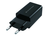 CONCEPTRONIC Ladegerät 2Port 12W, USB-C/USB-A 2.4A sw