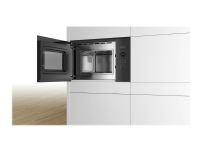 Bosch Serie | 6 BFL524MB0 - Mikrobølgeovn - til indbygning - 20 liter - 800 W - sort