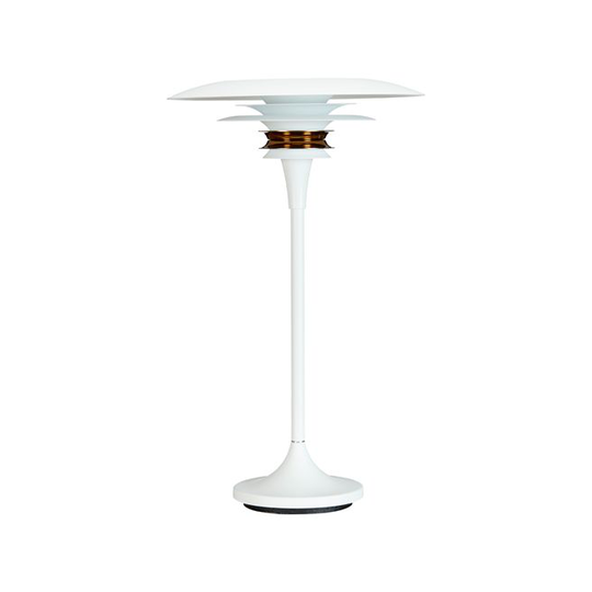 Belid Diablo 4369 Ø20 hvid/messing - Bordlampe