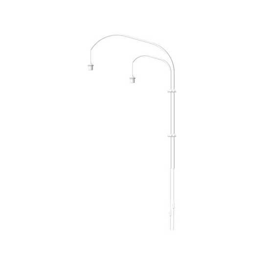 Umage Willow Double 4130 Hvid Vægbeslag