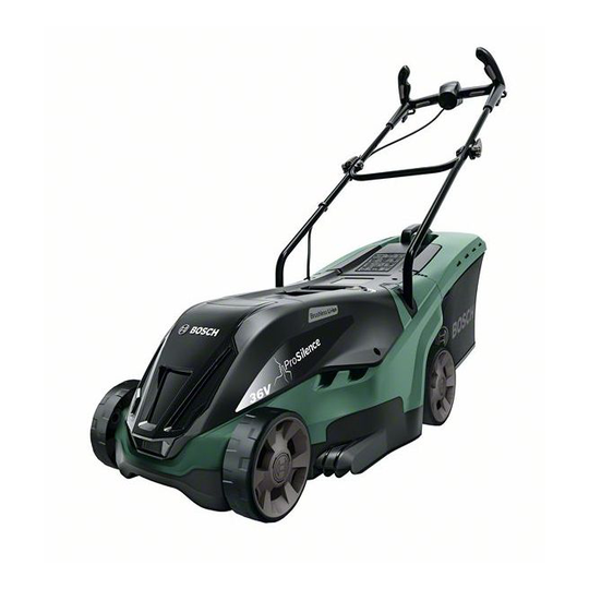 Bosch UniversalRotak 36-560 Akku Plæneklipper - 06008B9507