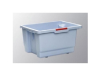 Mopbox Vileda 15 ltr med 2x4 farveclips Grå,5 stk/krt