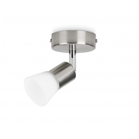 Philips Decagon single spot - mat krom