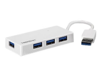 TRENDnet TU3 H4E - Hub - 4 x SuperSpeed USB 3.0 - desktop