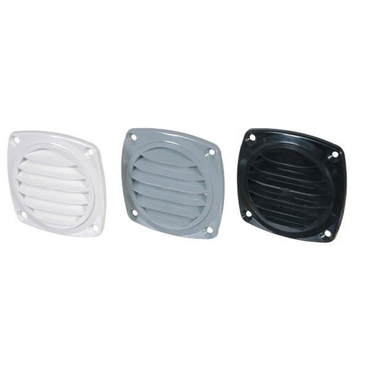 Ventil Plast Ø:85mm Hvid