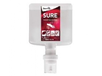 Hånddesinfektion skum SURE Instant Hand Sanitizer m/parfume til dispenser 1.3 ltr. - (karton á 4 stk.)