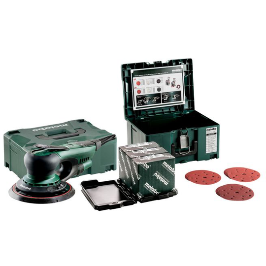 Metabo SXE 150-2.5 BL Set - 691037000 Excentersliber