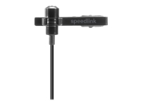 SPEEDLINK SL-8691-SBK-01 Spes Clip-On Metal Microphone - Mikrofon - sort