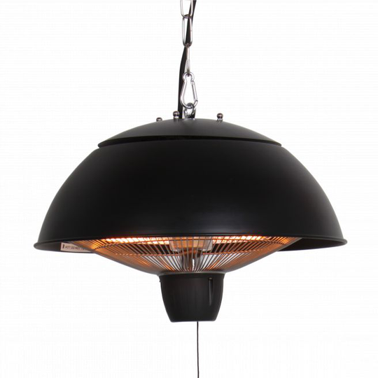 Terrassevarmer Hængemodel 600/1500 W Ha Sort