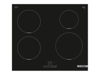 Bosch Serie | 4 PUE611BB6E - Induktions kogeplade - 4 plader - Niche - bredde: 56 cm - dybde: 49 cm - sort - rammeløs