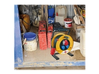 brennenstuhl Brobusta CEE 1 IP44 cable reel for site & industry 40m H07RN-F 5G1,5 - Forlængelsesspole - output-stikforbindelser: 3 - 40 m - sort