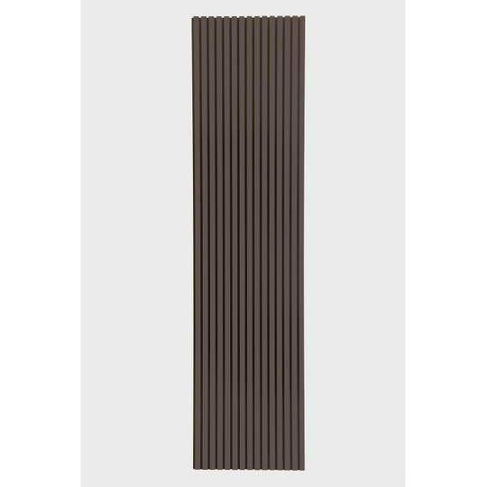 Acupanel Linoleum 2400x600 Mauve 4172 Sort MDF - Sort Filt - Akustikpanel