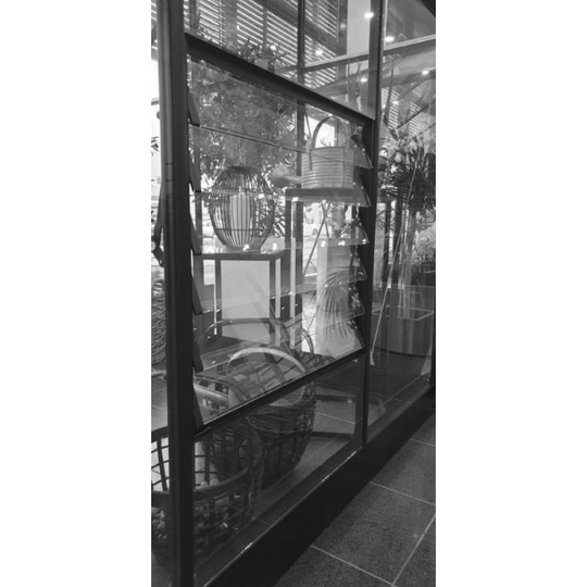 Juliana Jalousivindue - Qube - sort - F03846