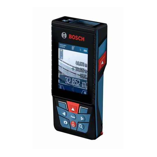 Bosch GLM 120 C - Laserafstandsmåler - 0601072F01
