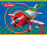 Disney Planes / Flyvemaskiner Number 5 tæppe 133x95