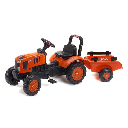 FALK Kubota traktor med vogn