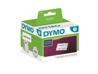 Navneskilt/etiketter DYMO® hvid 41x89mm 300stk/rul - (300 stk.)