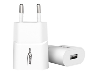 Ansmann HomeCharger HC105 1001-0112 USB-oplader Stikdåse Udgangsstrøm max. 1000 mA 1 x USB 2.0 tilslutning A