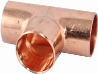 Viega T-stykke 15 x 12 x 12 mm kobber