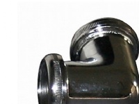 Primeo afløbsvinkel - 32x32mm m.omløber