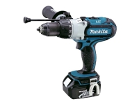 Makita DHP451RTJ - Hammerbor/skruemaskine - ledningfri - 3-hastigheders 13 mm - 80 N·m - 2 batterier - 18 V