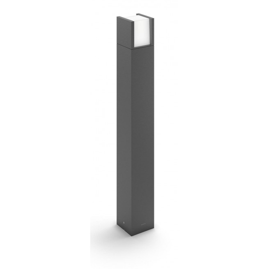 Philips Arbour Stander-/søjlelampe, anthracite 1x6w
