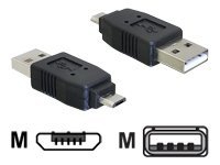 Delock - USB-adapter - USB (han) til Micro-USB Type B (han)