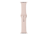 Apple Watch Silicone Strap Color: Sand Pink. Width: 40 mm