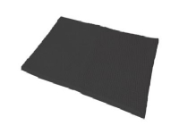 Bademåtte Peak 50x80cm, sort - 100% polyester