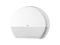 Dispenser Tork Jumbo T1 hvid t/toiletpapir Jumbo