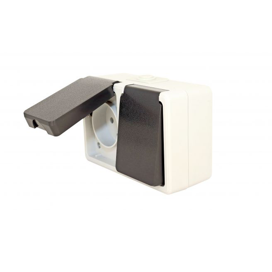 Gripo Stikkontakt Dobbel M.jord Ip54 - 7985