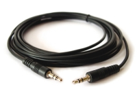 Kramer C-A35M/A35M Series C-A35M/A35M-10 - Audiokabel - stereo mini-jackstik han til stereo mini-jackstik han - 3 m - afskærmet - formet