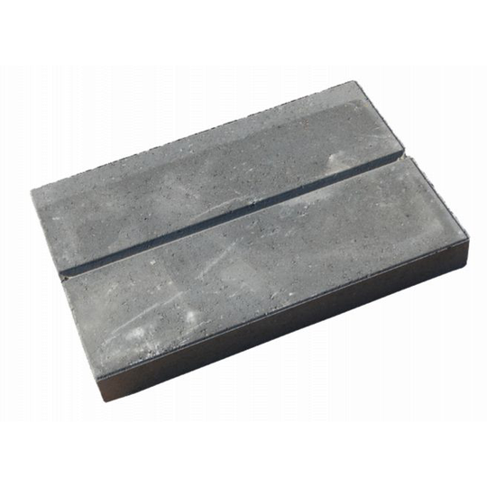 RBR Lock Block Top - 40x60x7 - Koks - U/Knæk Støttemur