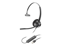 Poly EncorePro 310, USB-A - 300 Series - headset - på øret - kabling - USB