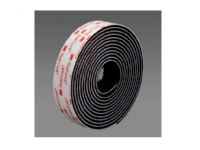 3M 7000070524, Sort, 25 mm, 5 m, 5,7 mm, 1 stk
