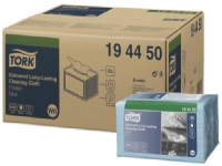 Rengøringsklud Tork Allround W8 30x38 cm Blå,8 pk x 40 stk/krt