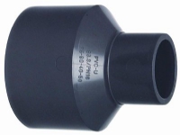PVC reduktion 50-25mm - 721.910.919 +gf+