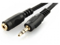 Gembird - Forlængerkabel til audio - stereo mini-jackstik hun til stereo mini-jackstik han - 5 m - sort