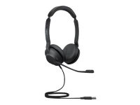 Jabra Evolve2 30 - Headset - på øret - kabling - USB - Optimeret til UC