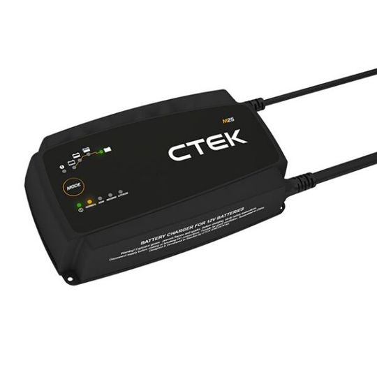 Batteriladere m25eu, ctek, 12v 25a 300w