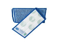 Moppe 30 cm microfiber med velcro blå til 13543,5 stk/pk